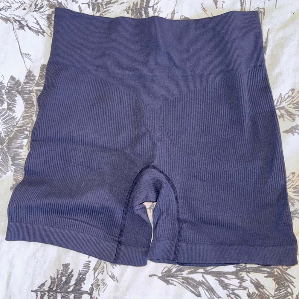 Blue Biker Shorts